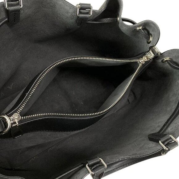 Auth LOUIS VUITTON Beratoth M59200 Noir Mahina - RFID : confirmed Tote Bag - Picture 15 of 16